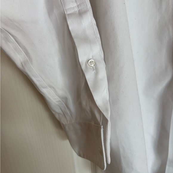 Jos A Banks Ttaveler white long sleeve dress shirt size 16 1/2 32/33 - Picture 7 of 9